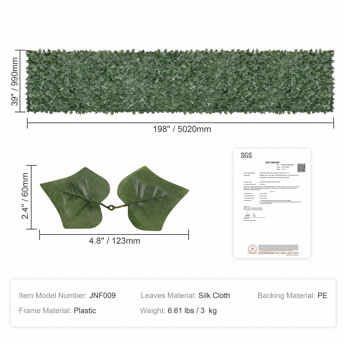 Ivy Privacy Fence