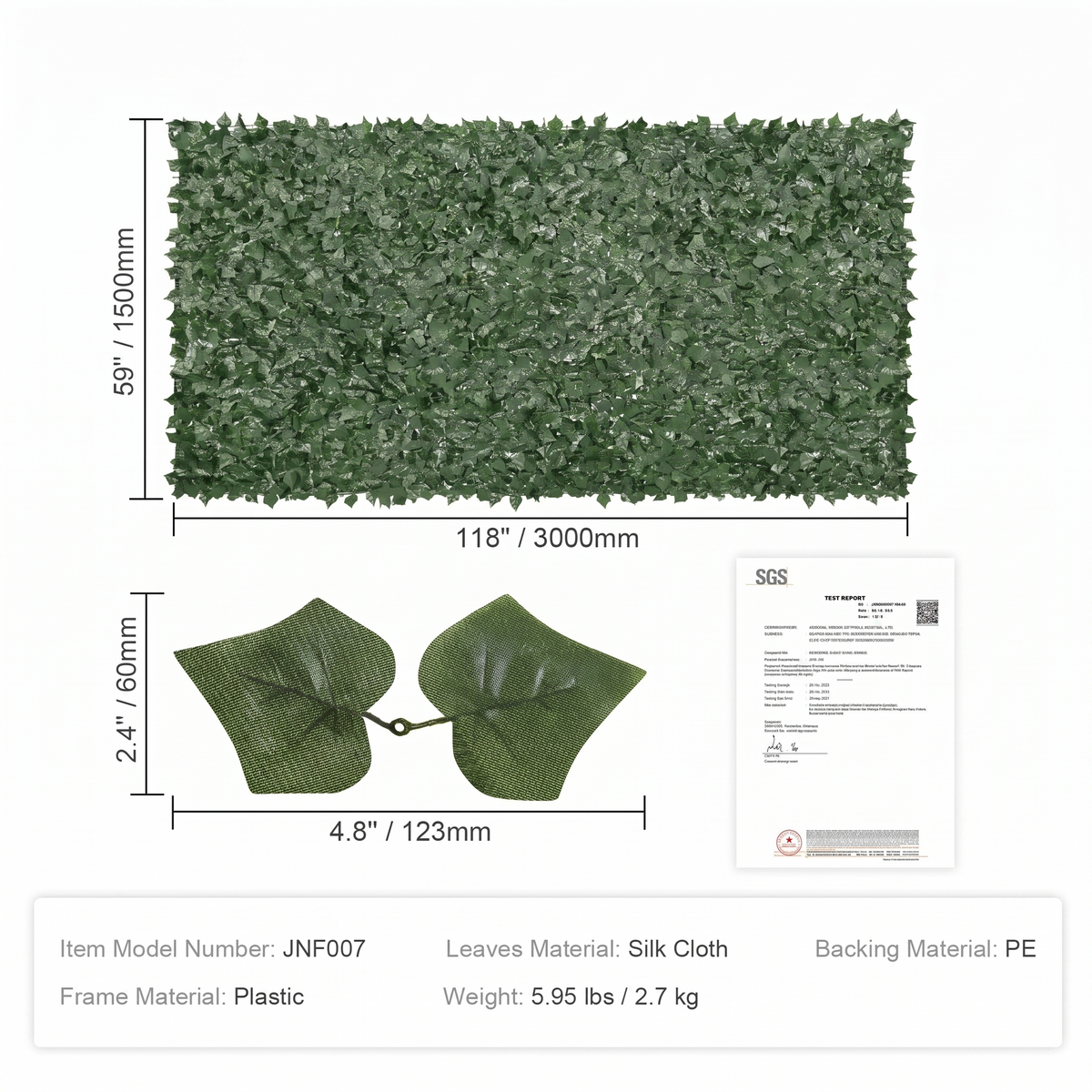 Ivy Privacy Fence