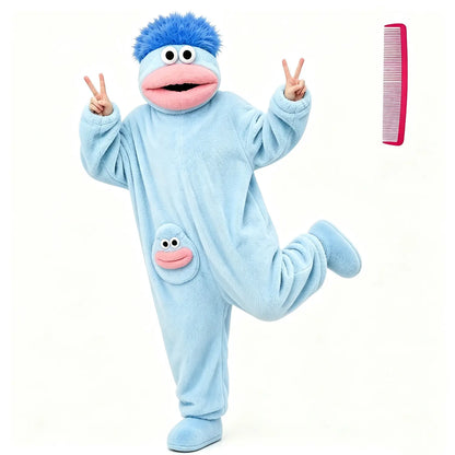 Cute Pajamas Wearable Blanket Hoodie for Women Men
