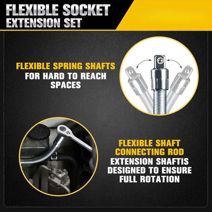 1/2 Inch Multifunctional Socket Wrench Set