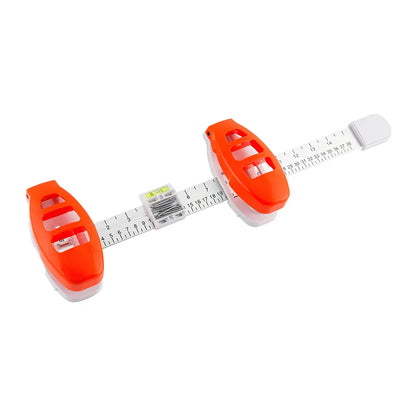 Professional Picture Hanging Tool with Level + Ruler (Inches/cm) - Frame Alignment Kit for Drywall & Wood Walls, Ruler-Guided Hang, Precise Placement, Easy Centering, Perfect Picture Line (Tools & Hardware)