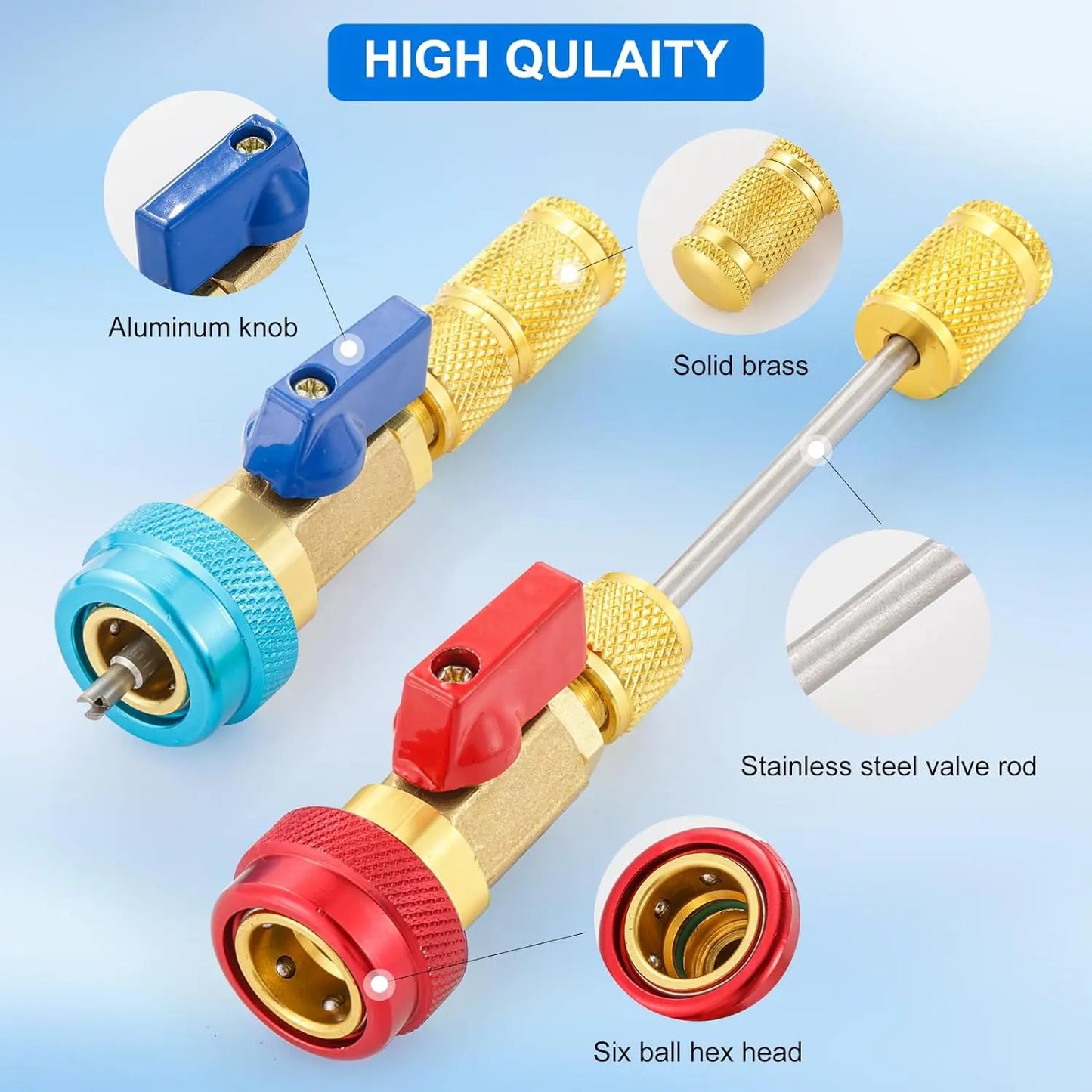 R134A Valve Core Remover Installer Kit