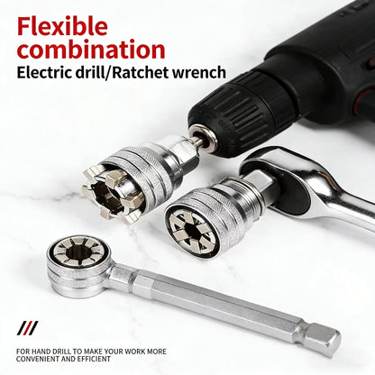 Universal Socket Wrench Tool for 3/8" Drive