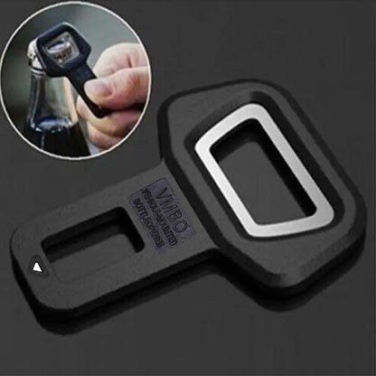 2 Pcs Seatbelt Clip Bottle Opener Set