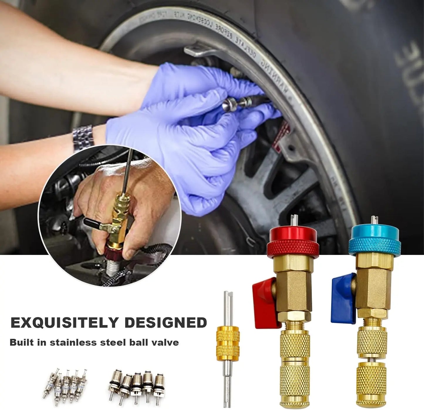 R134A Valve Core Remover Installer Kit
