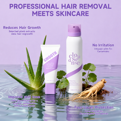 Bikini Hair Removal Spray for Sensitive Skin Suitable for Men & Women