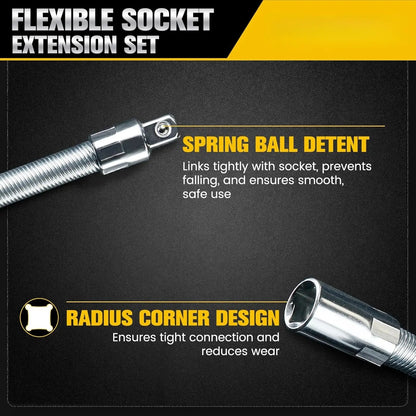 1/2 Inch Multifunctional Socket Wrench Set