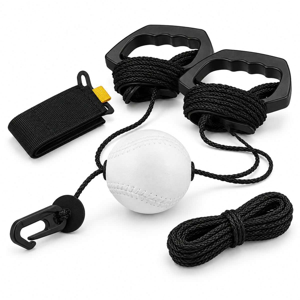 Portable Baseball & Softball Rope Batting Trainer