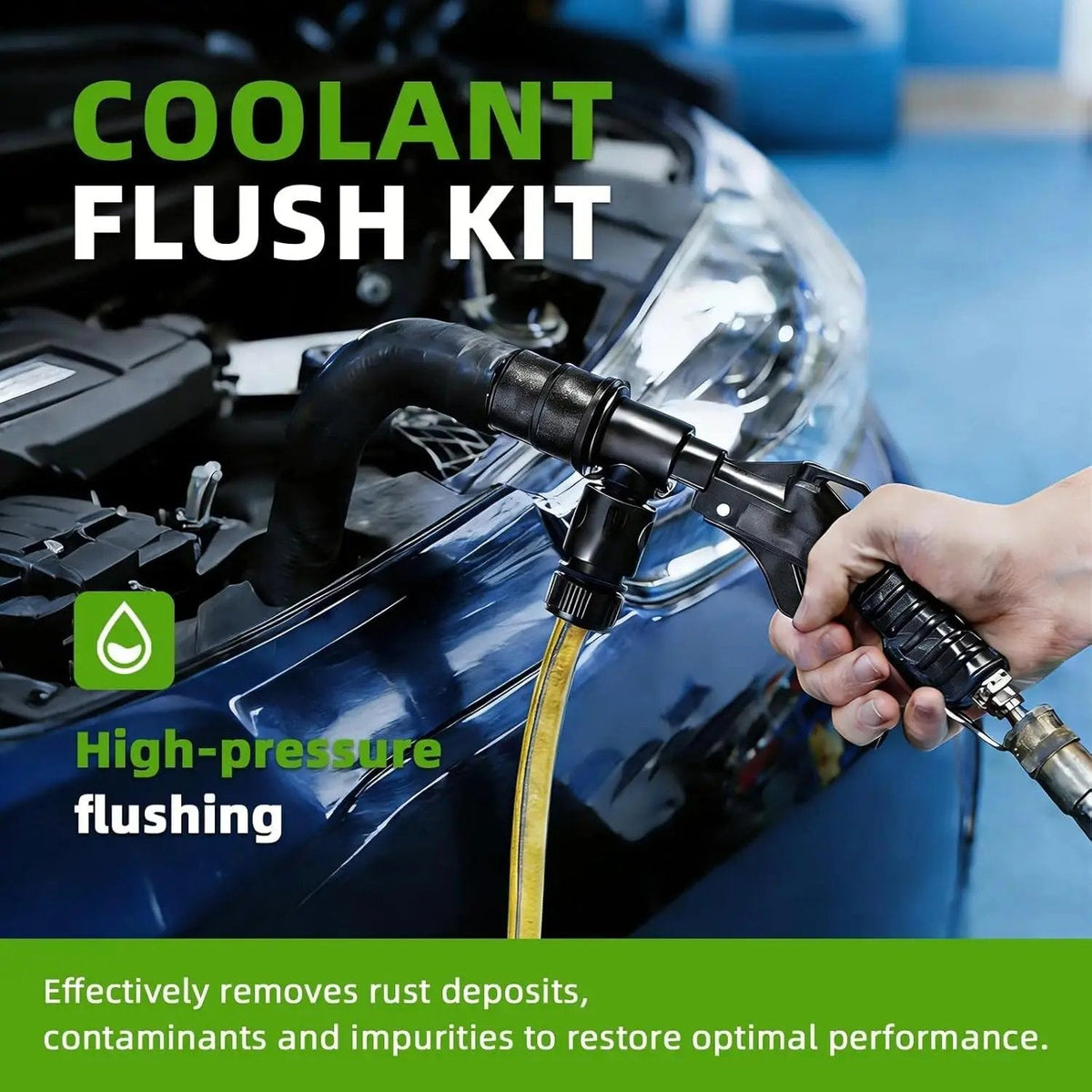 Coolant Flush Gun | Automotive Radiator Heater Core Flush Kit