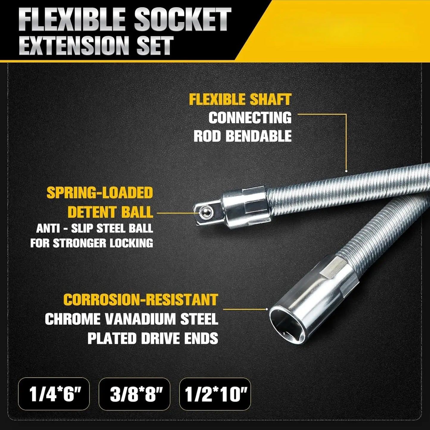 1/2 Inch Multifunctional Socket Wrench Set