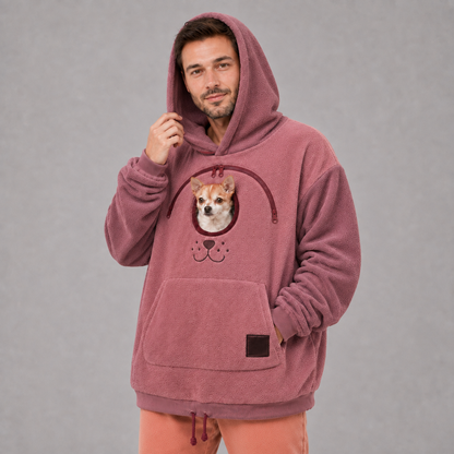 Dog Tote Carier Hoodie