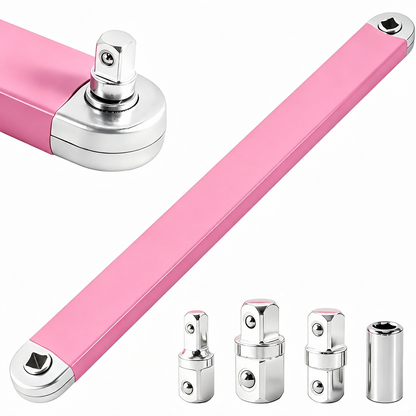 Offset Extension Wrench, Impact Ready Wrench Extender