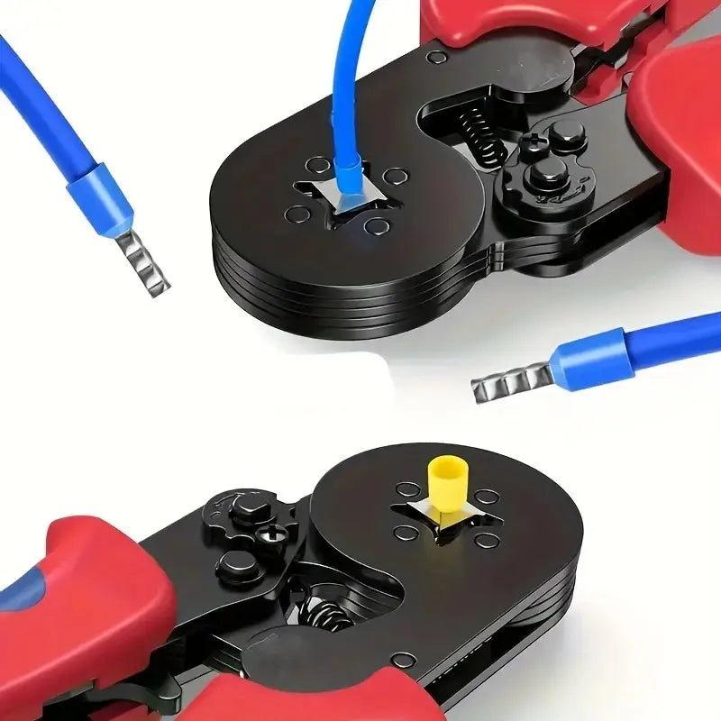 Wire Crimping Tool Kit with 1200 Insulated Terminals