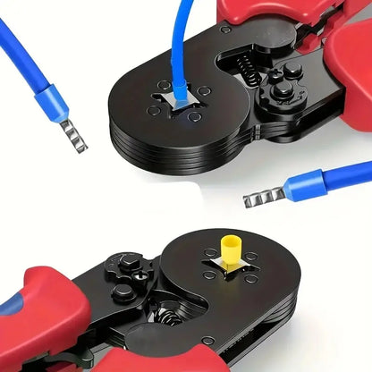Wire Crimping Tool Kit with 1200 Insulated Terminals