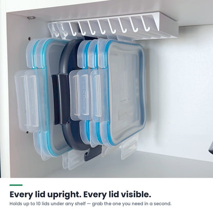 10-Slot Lid Organizer