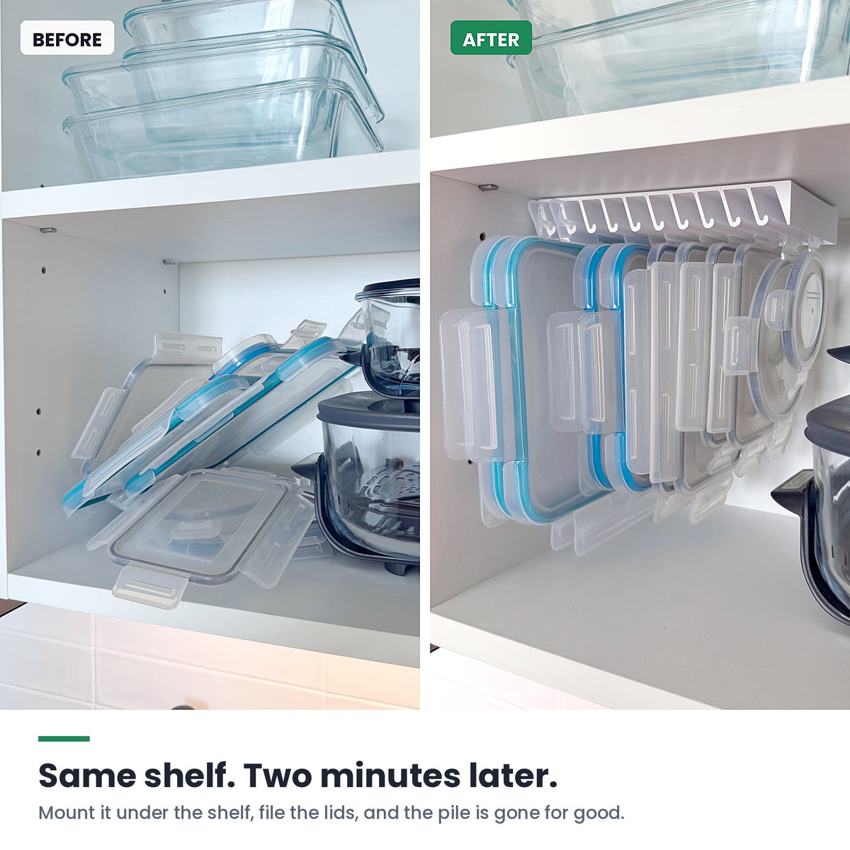 10-Slot Lid Organizer