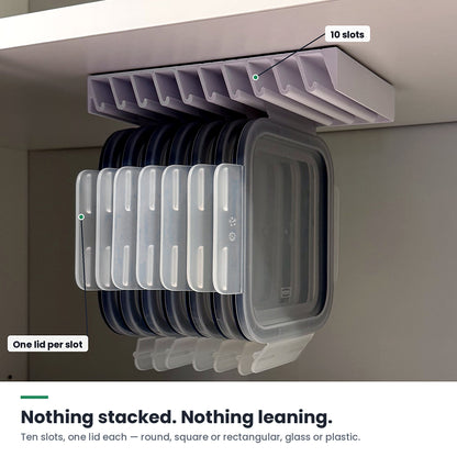 10-Slot Lid Organizer